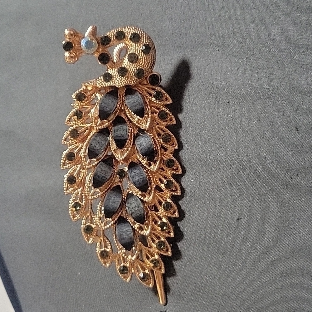 Women hair accessories peacock, Christmas gift,